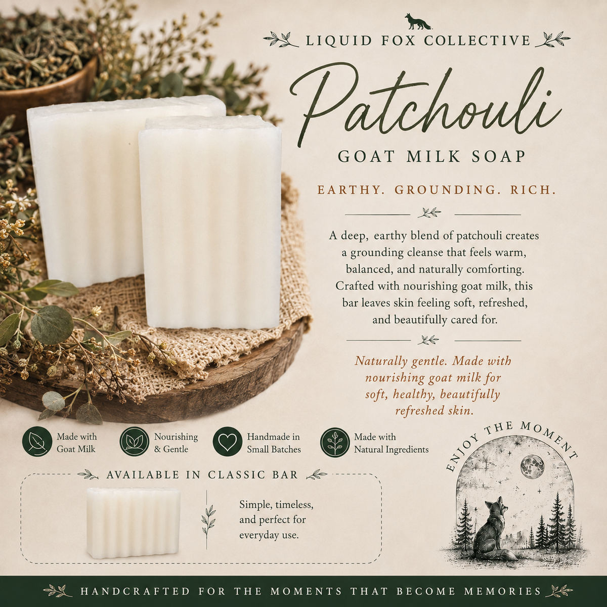 Patchouli Goat Milk Soap